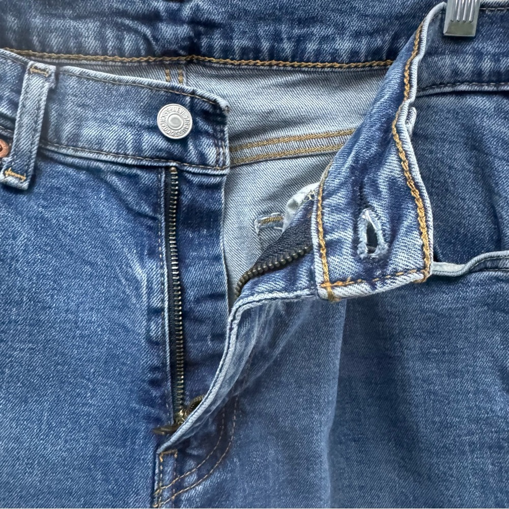 Levi’s 505 Waterless Straight Leg Jeans Men’s W32 L32 - Picture 5 of 9